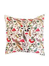 Úžitkový textil - Obliečka na vankúš Muchotrávky 40x40cm - 17886534_