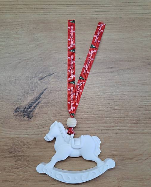 Vianočná ozdoba - koník