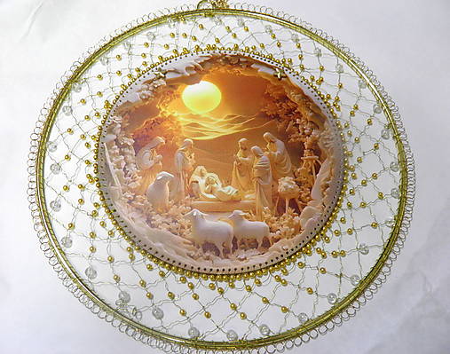 Dekorácie - Vianočný venček na dvere... - 17888444_