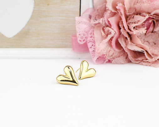 náušnice V ríši snov (srdcia)