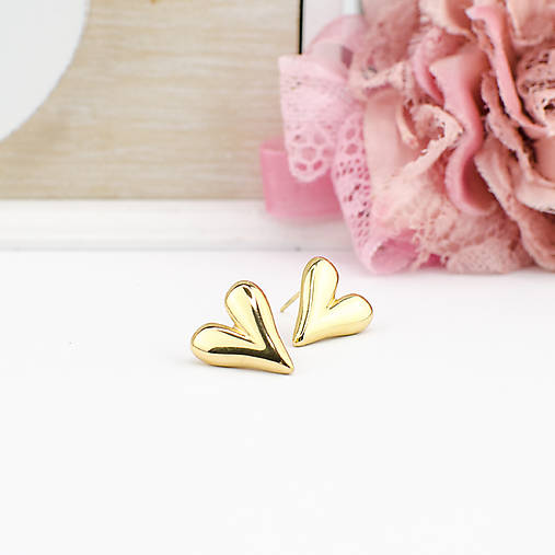 náušnice V ríši snov (srdcia)