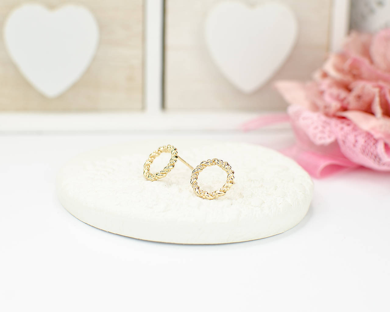 náušnice V ríši snov (kurhy Ag 925/1000) (Zlatá)