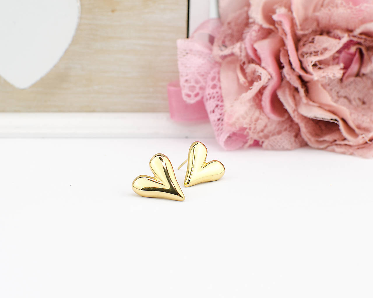 náušnice V ríši snov (srdcia)