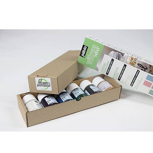 - 50% sada farieb na sklo, 6x20ml, Pébéo, pôvod. cena 16,90€