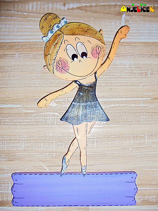 Tabuľky - Menovka - gymnastka - 17890128_