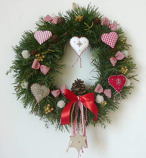 Dekorácie - Vianočný veniec  - závesný 4. Na objednávku. - 17888867_