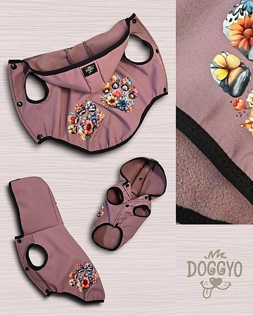 Pre zvieratá - Štýlová nepremokavá vesta - 17890352_