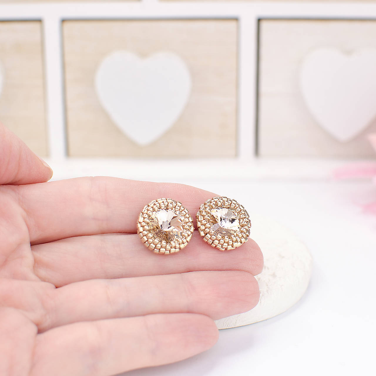 náušnice V RÍŠI SNOV  (Nina Light Silk Ag 925/1000)