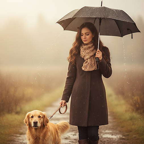 Šály a nákrčníky - Merino šál | Slaný karamel - 17891903_