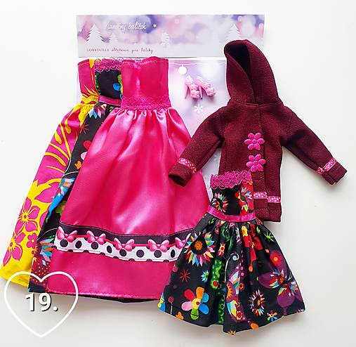 Vianočný balíček so zľavou 10% č.19 pre Barbie