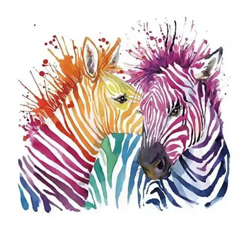 NZ101 Nažehľovačka zebry 15 x 14,5 cm