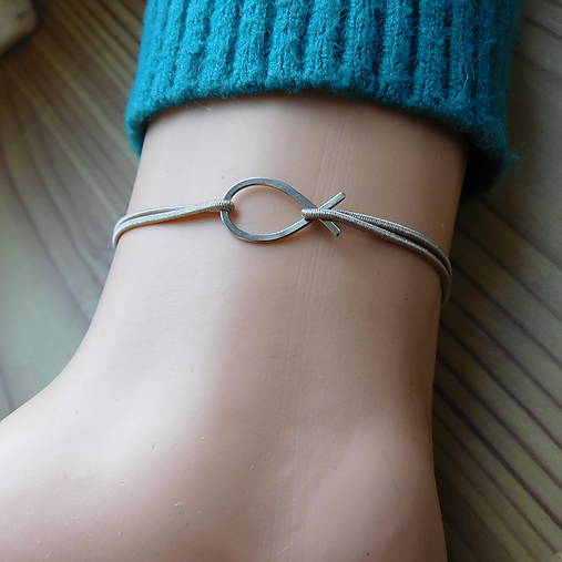 Náramky - Náramek - Nerezová rybka.... - 17890917_