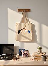 Nákupné tašky - •ručne maľovaná plátená taška - Dirty Dancing• - 17893141_