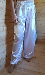 Nočná bielizeň - Saténové pyžamo "Sissi" - 17891576_