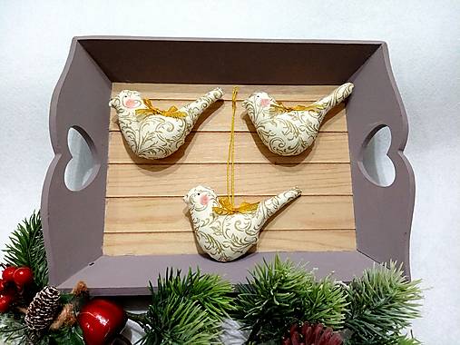 Dekorácie - Vtáčiky - 17892430_