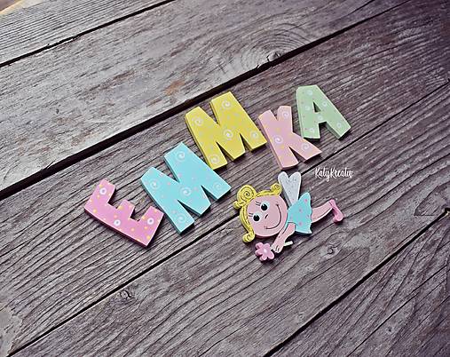 Tabuľky - 6,5cm písmenká (1x písmenko) - 17895187_