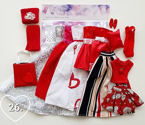 Vianočný balíček so zľavou 10% č.26 pre Barbie