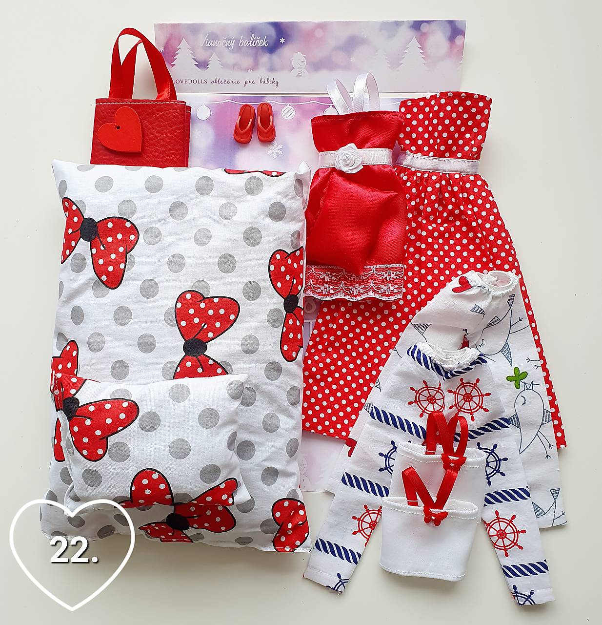 Vianočný balíček so zľavou 10% č.22 pre Barbie