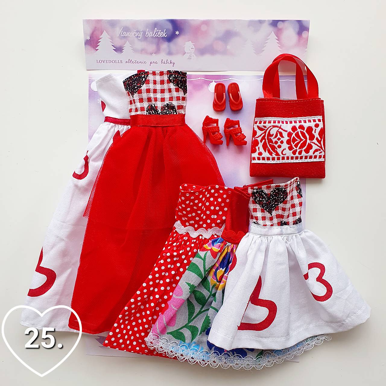 Vianočný balíček so zľavou 10% č.25 pre Barbie