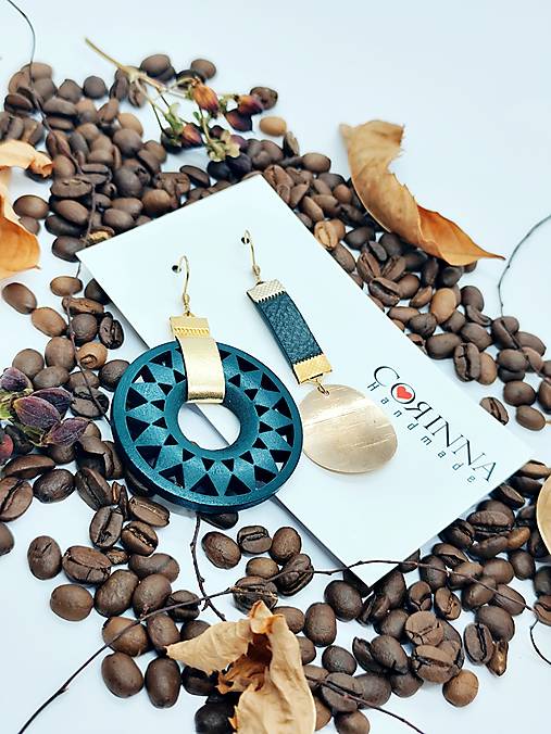 Asymetrické náušnice "ADELINA"