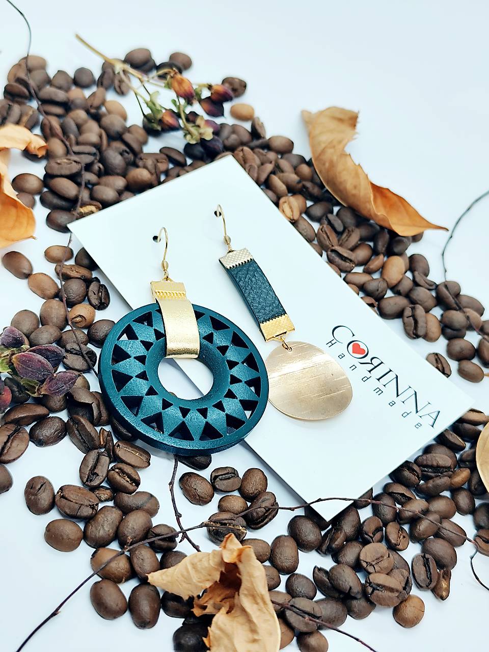 Asymetrické náušnice "ADELINA"