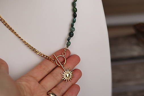 Náhrdelník indický achát