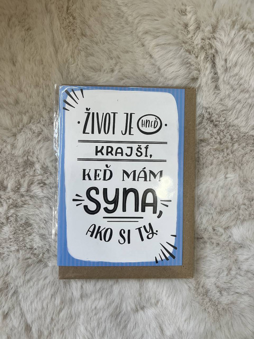 Prianie - rodina (Syn, syncek, synator - rd74s)