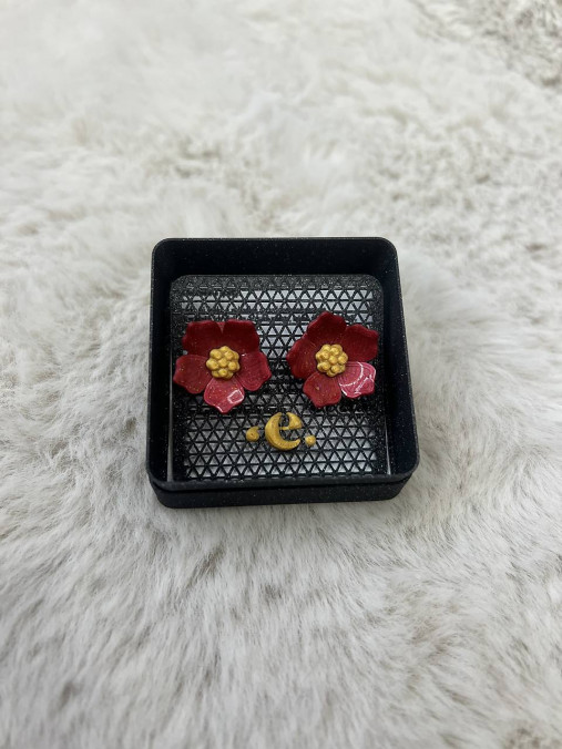 Náušnice z 3D tlačiarne (N099)