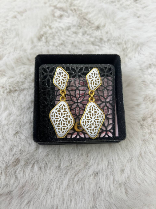 Náušnice z 3D tlačiarne (N053)