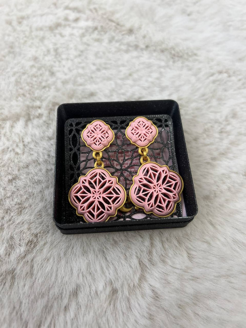 Náušnice z 3D tlačiarne (N119)