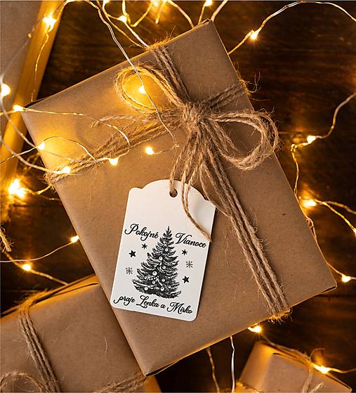 Úložné priestory & Organizácia - Pečiatka Veselé Vianoce 28 - 17899718_