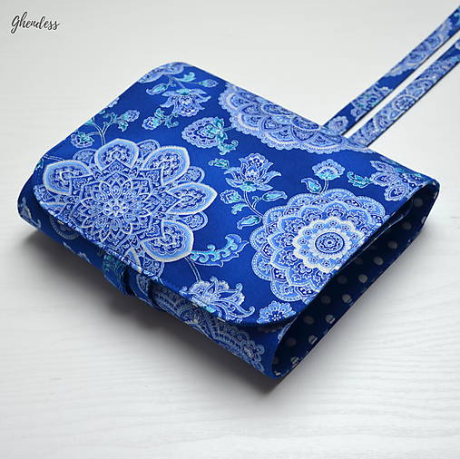 Taštičky - Pastelkovník - Stříbrné mandaly 36+1 - 17897537_