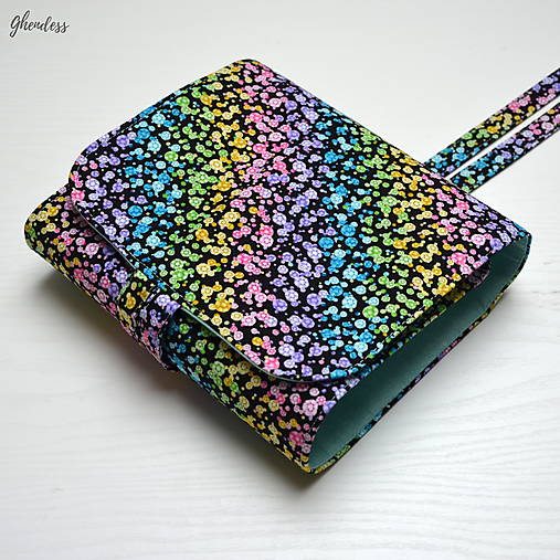 Taštičky - Pastelkovník - Duhové kytičky 36+1 - 17897614_