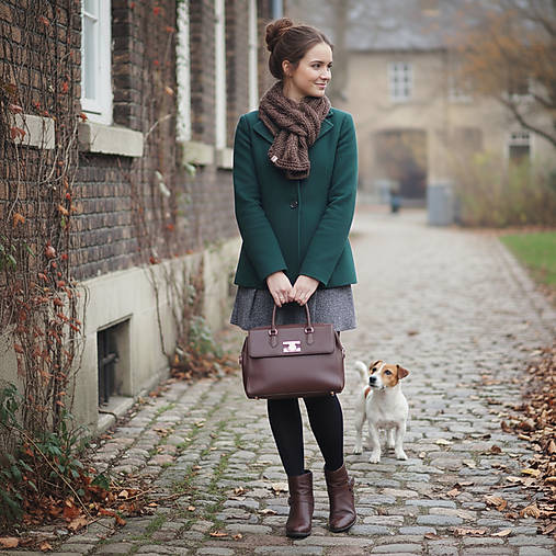 Šály a nákrčníky - Merino šál | Zemitá - 17899158_