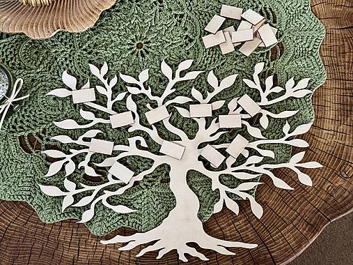 Dekorácie - Rodostrom polotovar - 17896793_