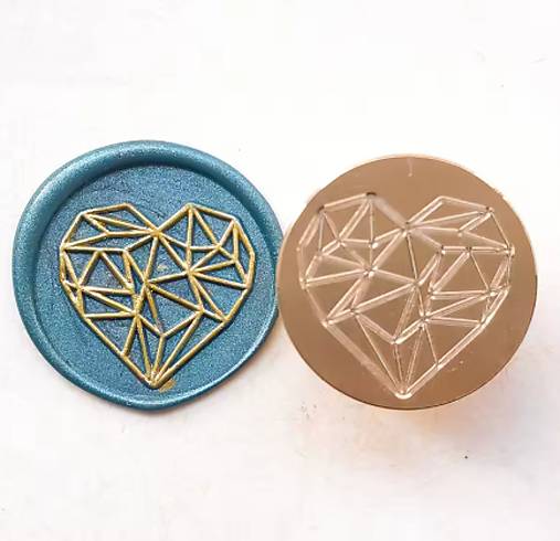 IP122 Pečatidlo srdiečko 2,5 cm