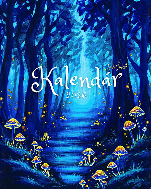 Papiernictvo - Ilustrovaný Kalendár 2026 | veľkosť A4 - 17897176_
