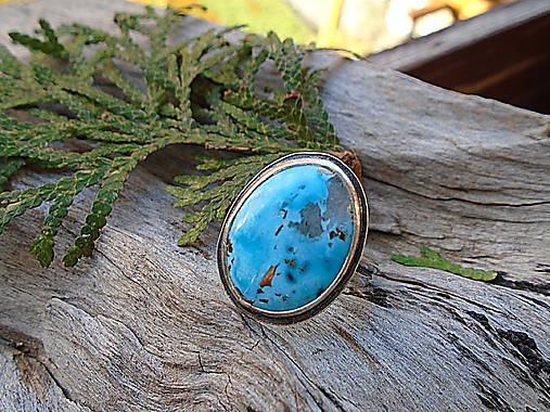 Strieborny prsteň Ag925 Tyrkys