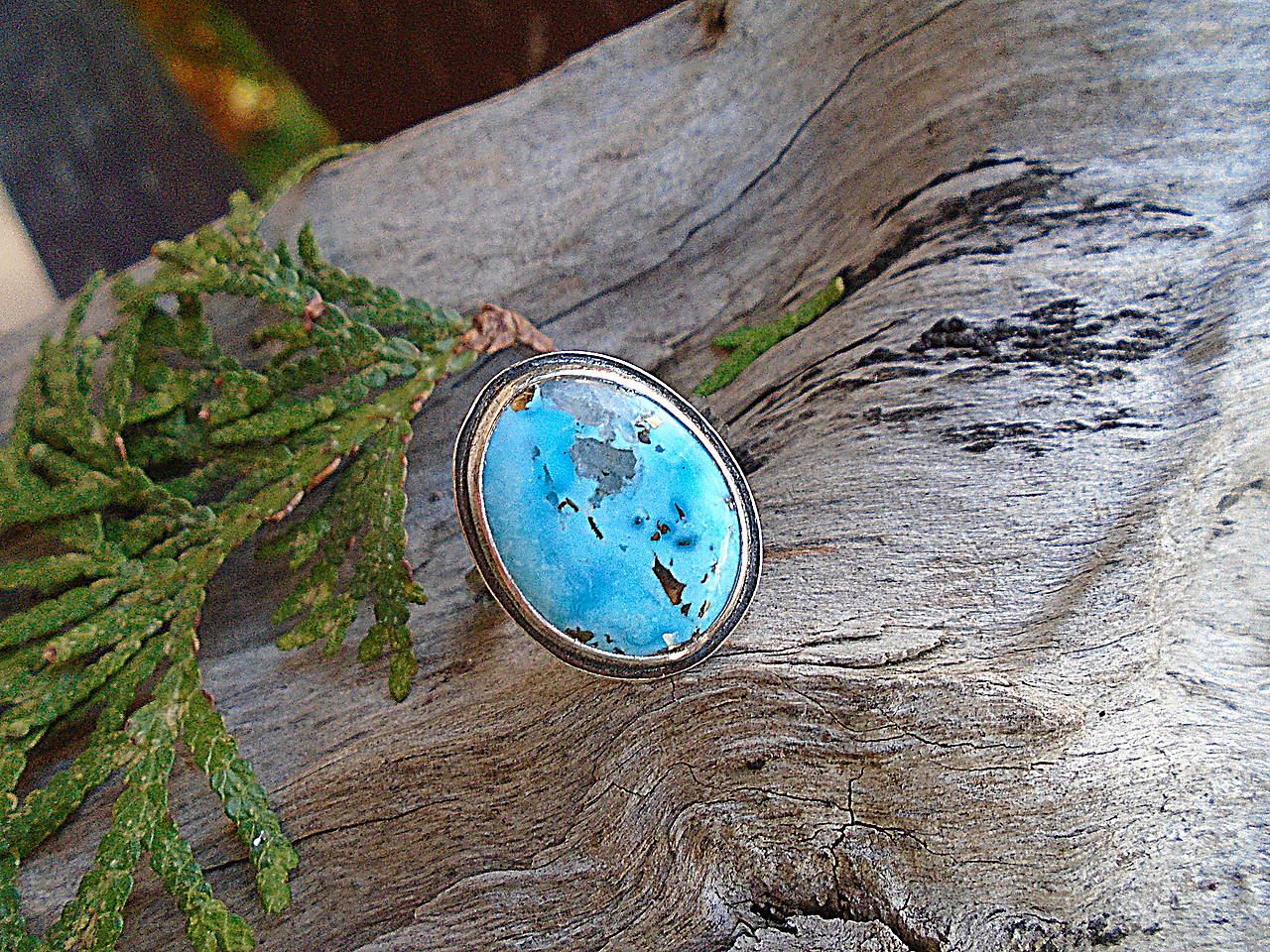 Strieborny prsteň Ag925 Tyrkys