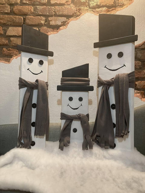 Dekorácie - Snehuliaci - 17897113_