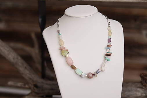 Náhrdelník mix s retiazkou