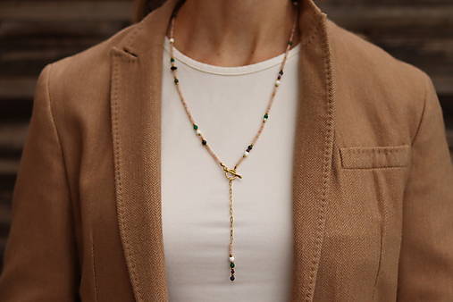 Náhrdelník v tvare Y