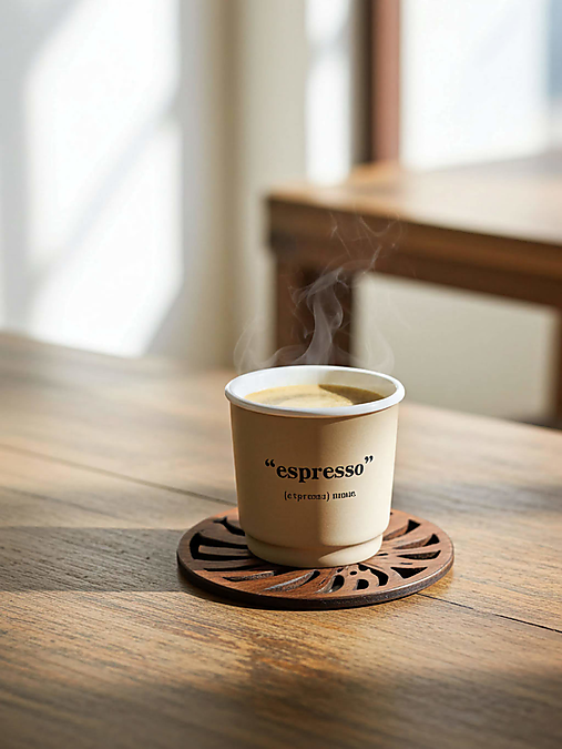 Príbory, varešky, pomôcky - Drevené podložky pod poháre v tvare listov monstery - 17898617_