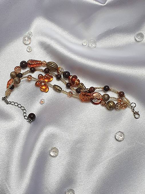 Trio náramok s brekciovým jaspisom