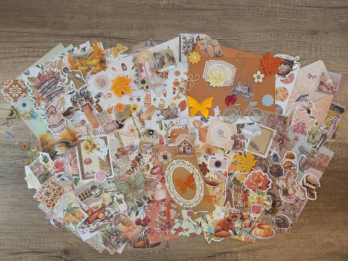 Papier - Jesenný kreatívny balíček - 17897784_