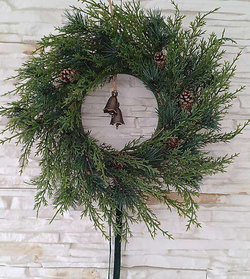 Dekorácie - Vianočný venček - 17897045_