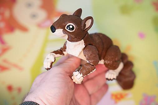 Lesná veverička s úsmevom 🐿️✨