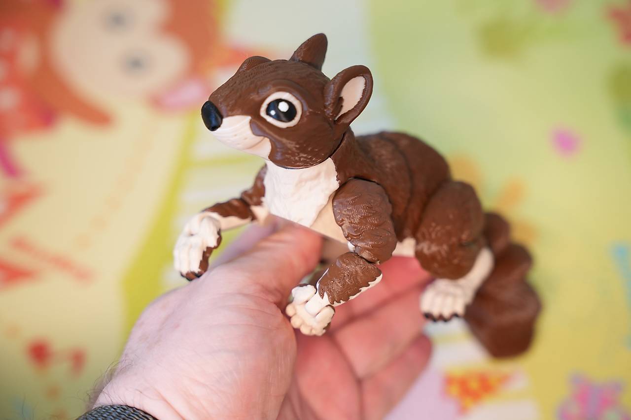 Lesná veverička s úsmevom 🐿️✨