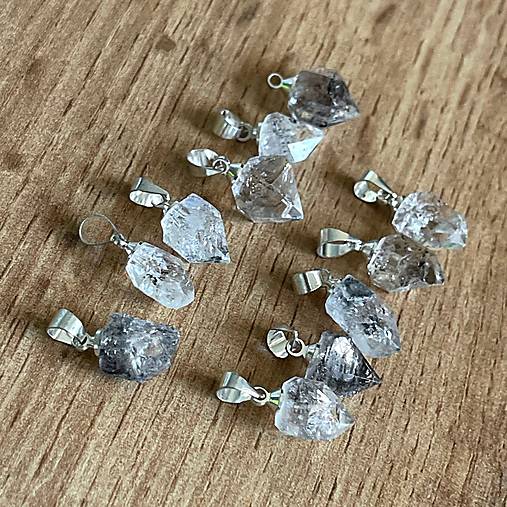 Herkimer Diamond Pendant / Prívesok Herkimer diamant P110a