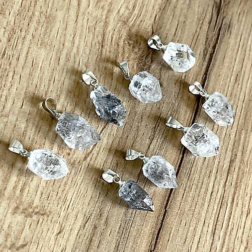 Herkimer Diamond Pendant / Prívesok Herkimer diamant P110